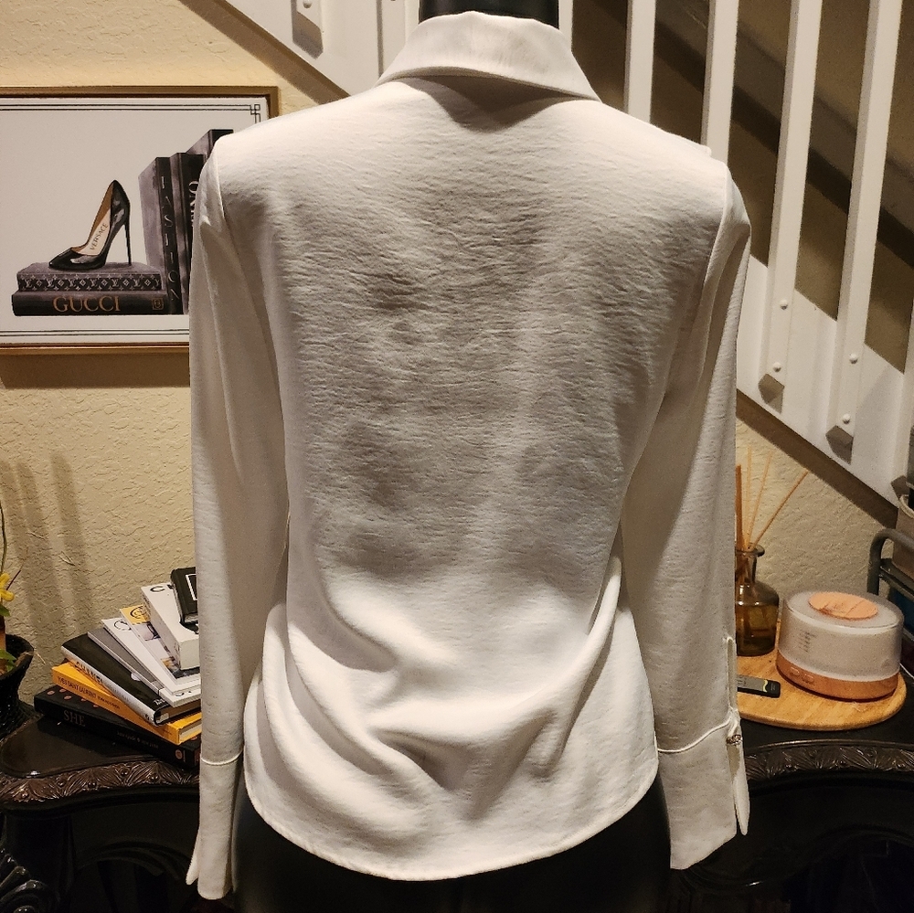 Zara satin Blouse size XS - Picture 3 of 6